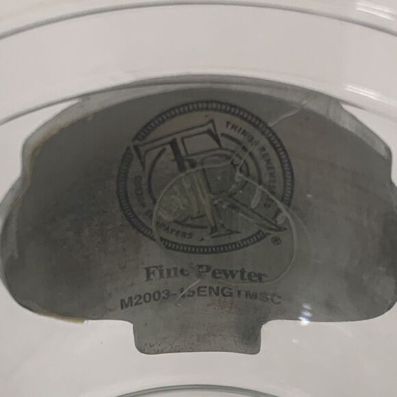 New York Giants NFL Beer Mug Clear Glass CH Engraved Initials Things Remembered - Picture 11 of 11